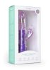 Easytoys Butterfly - lila forgó-lökő vibrátor 