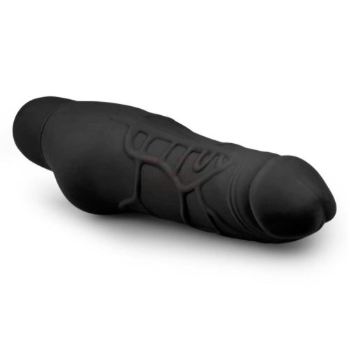 Easytoys szilikon fekete vibrátor