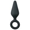 Easytoys Pointy Plug S - fekete anál plug - kicsi