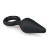 Easytoys Pointy Plug S - fekete anál plug - kicsi
