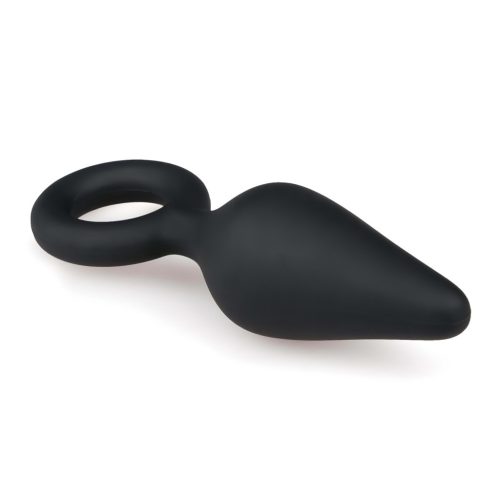 Easytoys Pointy Plug S - fekete anál plug - kicsi