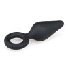 Easytoys Pointy Plug S - fekete anál plug - kicsi
