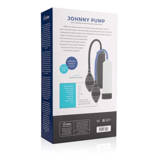 Easytoys Johnny fekete péniszpumpa