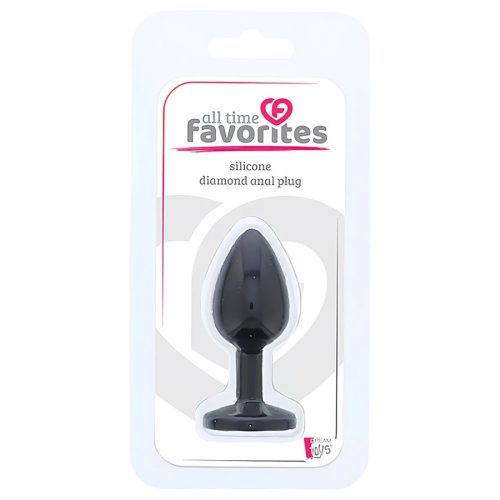 All Time Favorites lila köves szlikon anál plug