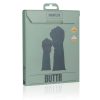 BUTTR Gauntlets - latex öklöző fekete kesztyű