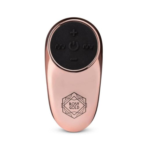 Rosy gold vízálló távirányítós vibrációs tojás