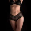 Exkluzív akkus rádiós vibrációs fekete franciabugyi - Pantyrebel