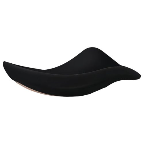 Exkluzív akkus rádiós vibrációs fekete tanga - Pantyrebel