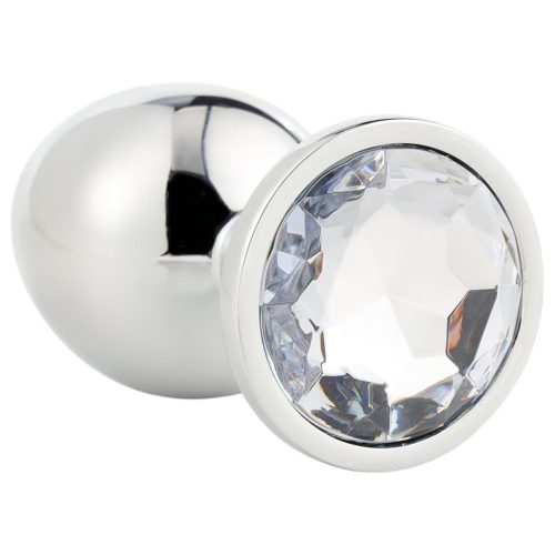 Gleaming Love - ezüst anál plug