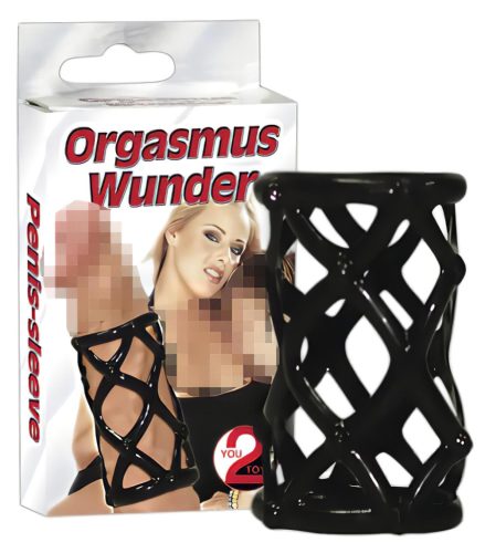 You2Toys Orgasmus Wunder - péniszmandzsetta (fekete)