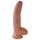 King Cock 9 herés dildó (23 cm) - barna