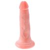 King Cock 5 dildó (13 cm, natúr)