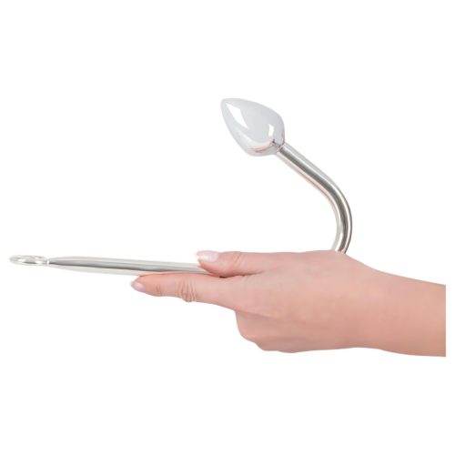 You2Toys - alumínium anál horog (179g) - ezüst