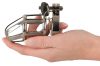 You2Toys - Chastity Cage - fém pénisz ketrec, lakattal