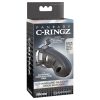 Pipedream - C-Ringz - szilikon pénisz ketrec (fekete)