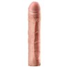 Pipedream - X-TENSION Perfect 3 - élethű péniszköpeny (22,8 cm, natúr)