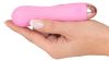 Cuties Mini - akkus, vízálló, spirál vibrátor (pink)