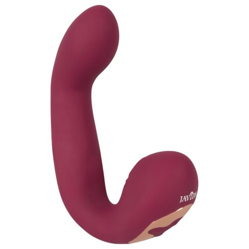 Javida Thumping - pulzáló G-pont és csikló vibrátor (piros)