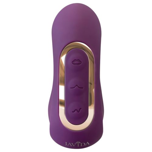 Javida - 4in1 csiklóizgató vibrátor (lila)