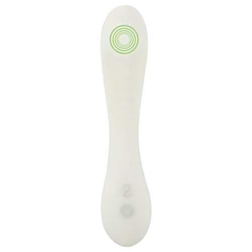 You2Toys Glow in the dark - foszforeszkáló G-pont vibrátor (fehér)