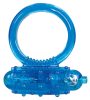 You2Toys - szilikon vibrációs péniszgyűrű (kék)