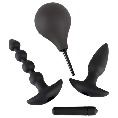 Black Velvets anál vibrátor készlet (4 részes)