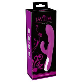 Javida - melegítő csiklóizgató vibrátor (pink)