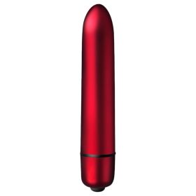 Scarlet Velvet - mini rúzs vibrátor (10 ritmusú) - piros