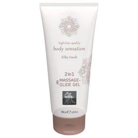   Shiatsu 2in1 Silky touch - selymes masszázs síkosító (200ml)
