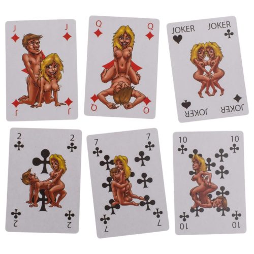 Kama Sutra - mókás francia kártya kínáló - 24 db