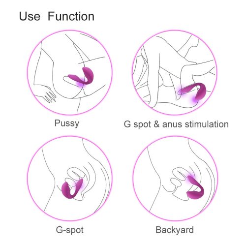 Cotoxo Cupid 2 - távirányítós párvibrátor (viola)