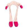 Fütyis, mozgófüles sapka (pink)