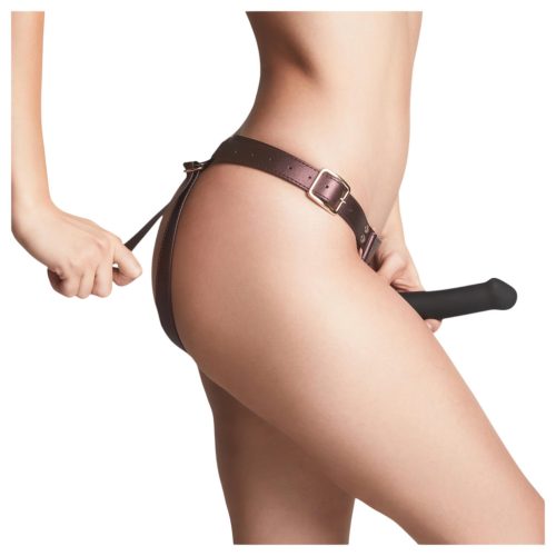 / Strap-on-me - alsó felcsatolható dildóhoz - XS-XXL (barna)