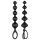 Satisfyer Love Beads - gyöngyös anál dildó szett (fekete)