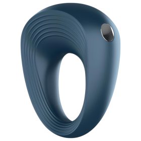   Satisfyer Power Ring - vízálló vibrációs péniszgyűrű (szürke)