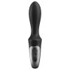 Satisfyer Heat Climax - okos, melegítő anál vibrátor (fekete)