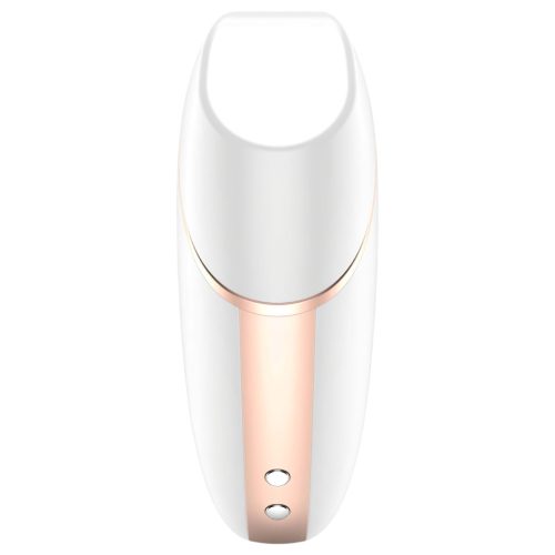Satisfyer Love Triangle - okos léghullámos csiklóizgató (fehér)