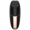 Satisfyer Love Triangle - okos léghullámos csiklóizgató (fekete)