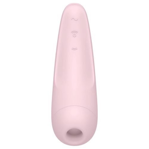Satisfyer Curvy 2+ - okos léghullámos csiklóizgató (pink)