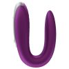 Satisfyer Double Fun - okos párvibrátor (lila)