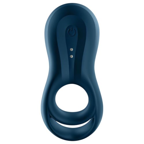 Satisfyer Epic Duo - okos vibrációs péniszgyűrű (fekete)