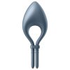 Satisfyer Bullseye - okos vibrációs péniszgyűrű (szürke)