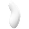 Satisfyer Vulva Lover 2 - léghullámos csikló vibrátor (fehér)