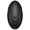 Satisfyer Vulva Lover 3 - léghullámos csiklóizgató (fekete)