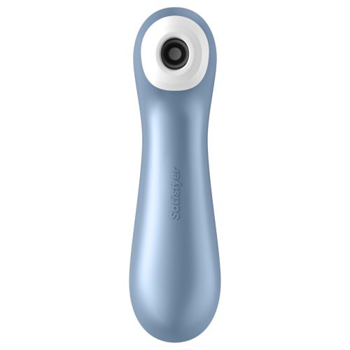 Satisfyer Pro 2+ léghullámos csiklóizgató (kék)
