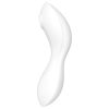 Satisfyer Curvy Trinity 5+ - okos 2in1 vibrátor (fehér)