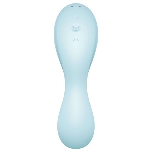 Satisfyer Curvy Trinity 5+ - okos 2in1 vibrátor (kék)