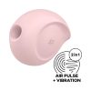 Satisfyer Sugar Rush - léghullámos csikló vibrátor (pink)