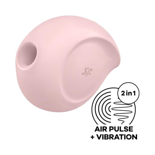 Satisfyer Sugar Rush - léghullámos csikló vibrátor (pink)