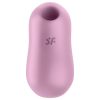 Satisfyer Cotton Candy - akkus léghullámos csikló vibrátor (lila)